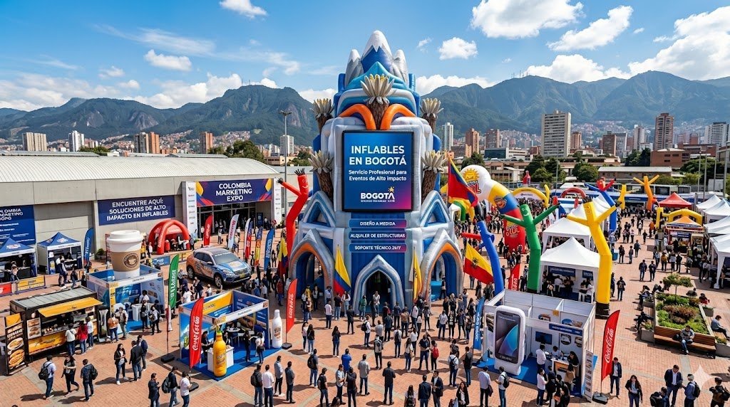 Inflables en Bogotá: Servicio Profesional para Eventos de Alto Impacto